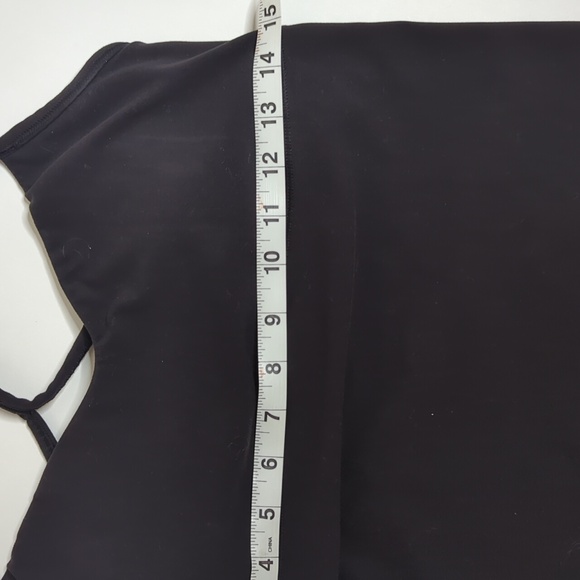Athleta Vinyasa Support Top Black size Medium - Picture 7 of 7